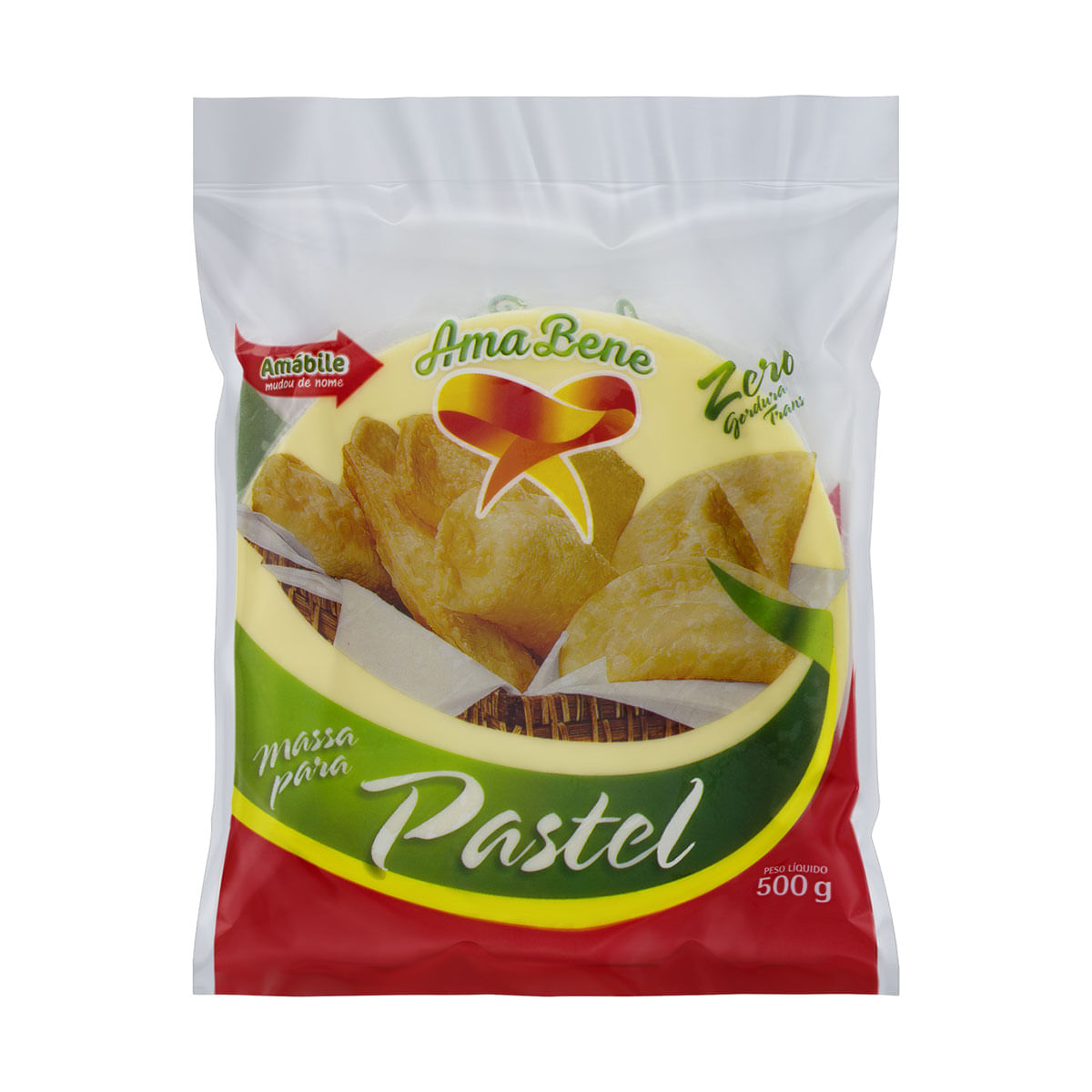 Massa para Pastel Ama Bene 500g