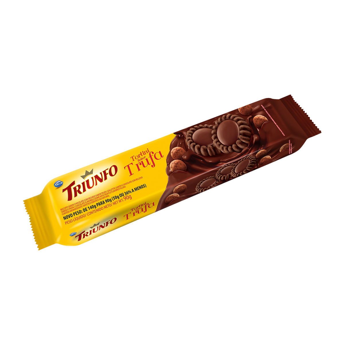 Biscoito Recheado de Trufa Triunfo Tortini 90g