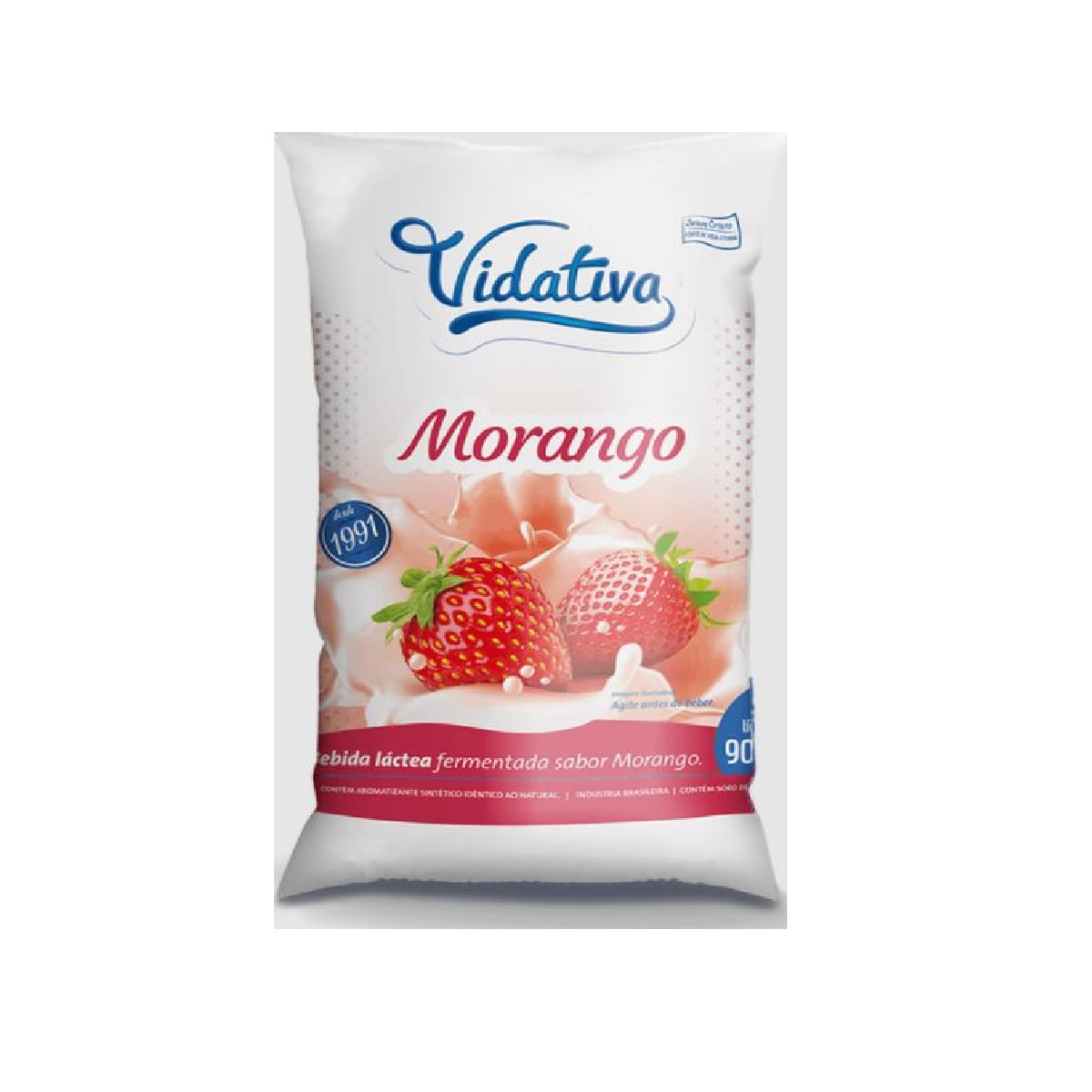 Bebida Láctea Vidativa Morango 900 g