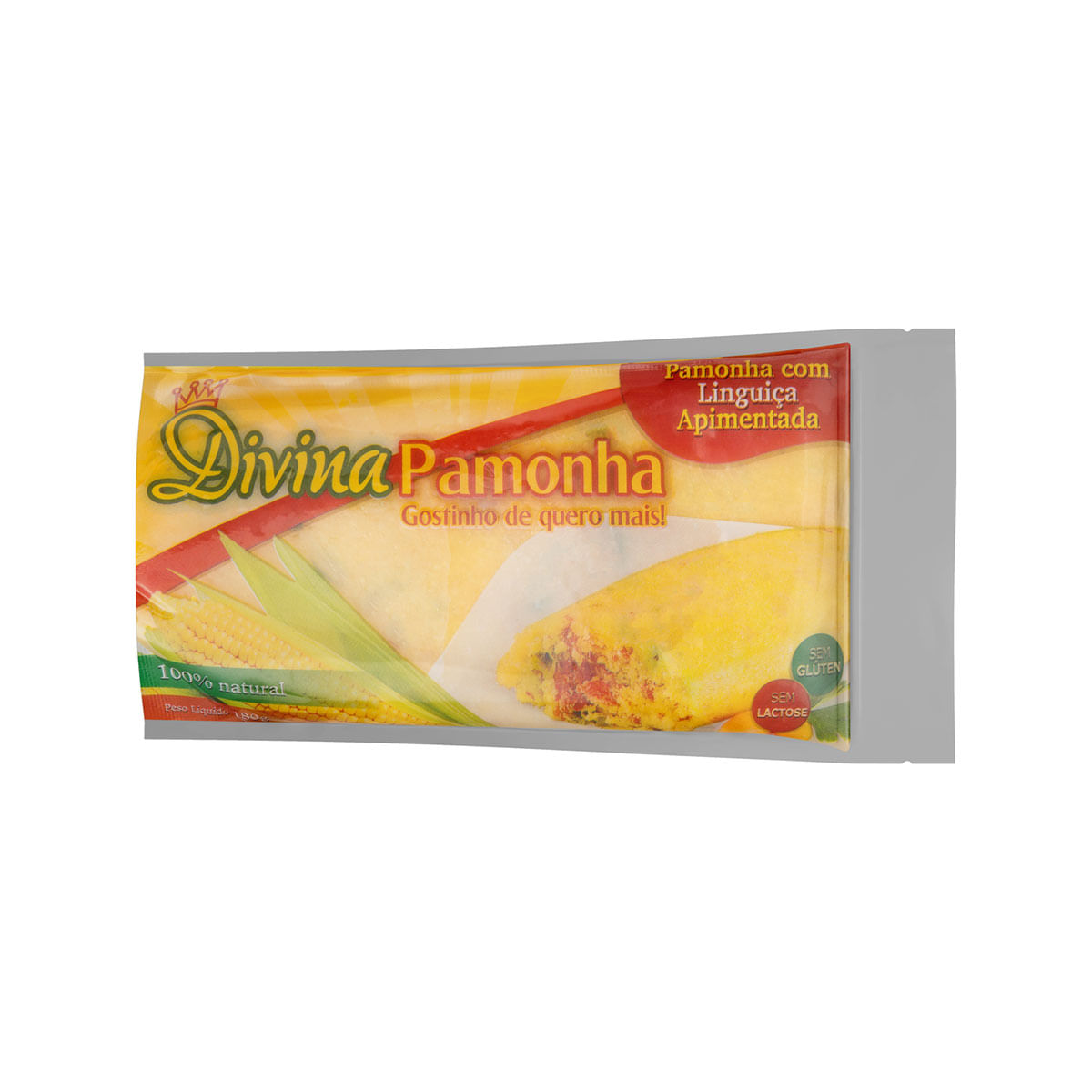 Pamonha Salgada Linguiça Apimentada Divina Pamonha 180g