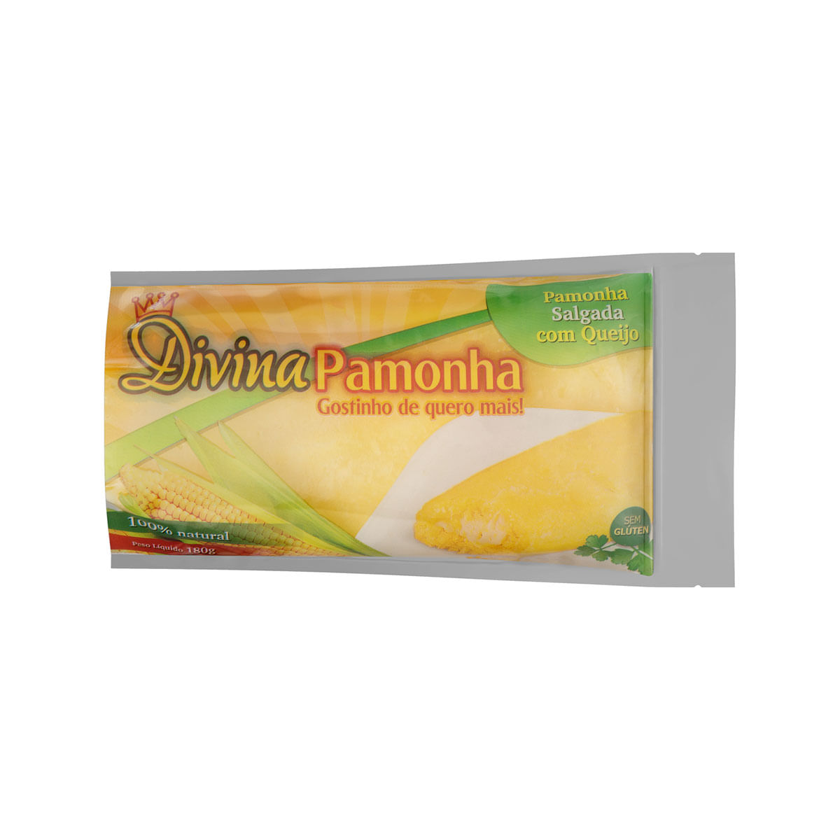 Pamonha Salgada com Queijo Divina Pamonha 180g