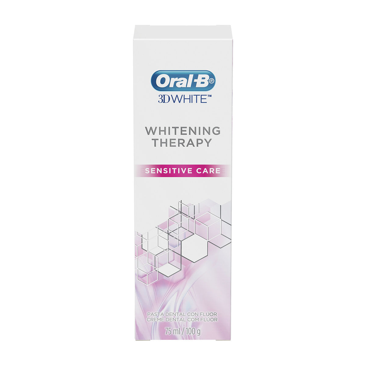 Creme Dental Oral-B 3D White Whitening Therapy Sensitive Care 100g