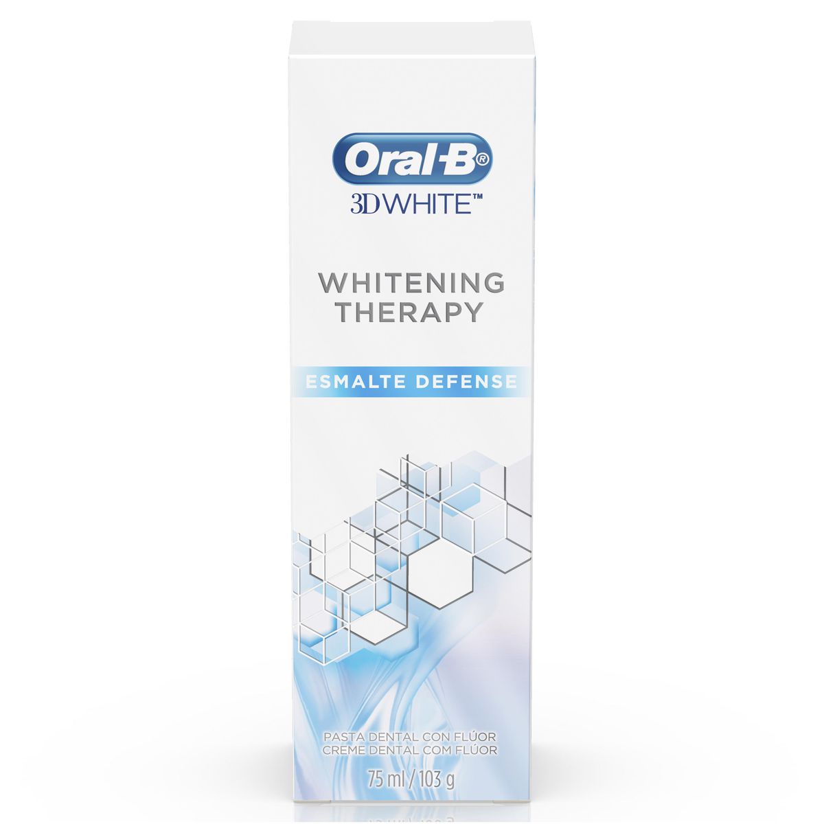 Creme Dental Oral-B 3D White Whitening Therapy Esmalte Defense 103g