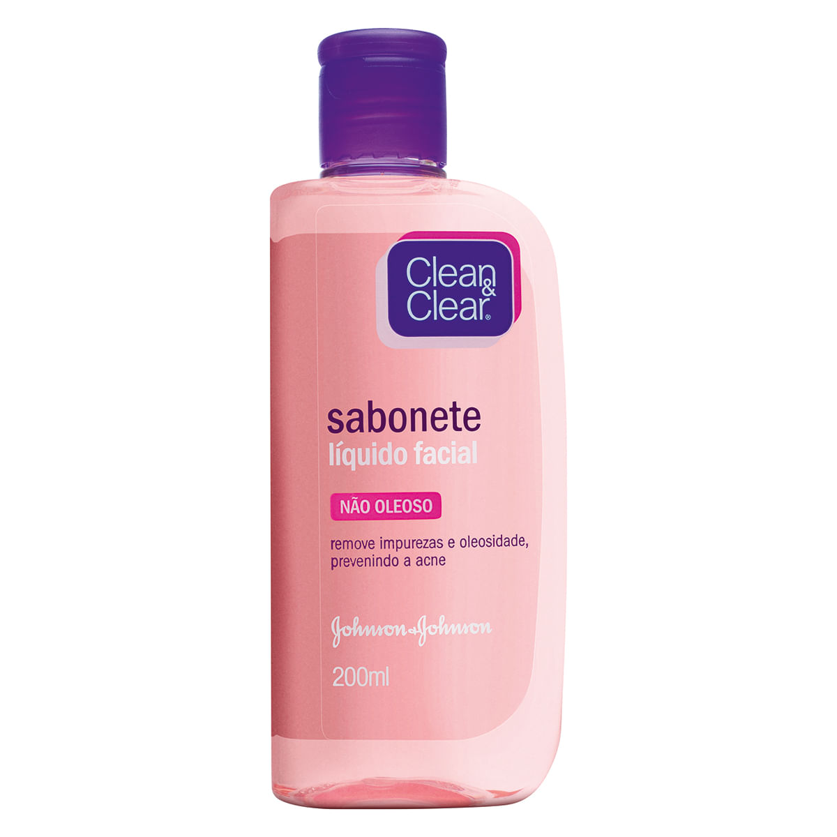 Sabonete Líquido Facial Clean &amp; Clear sem Fragrância 200ml