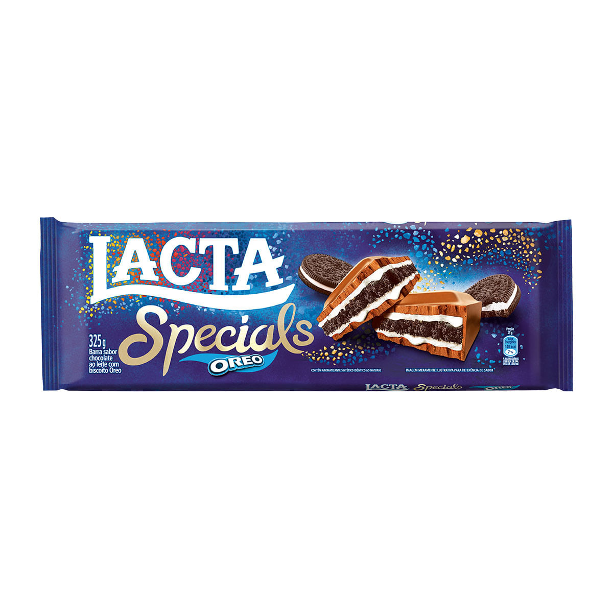 Chocolate ao Leite Lacta Specials Oreo 325g