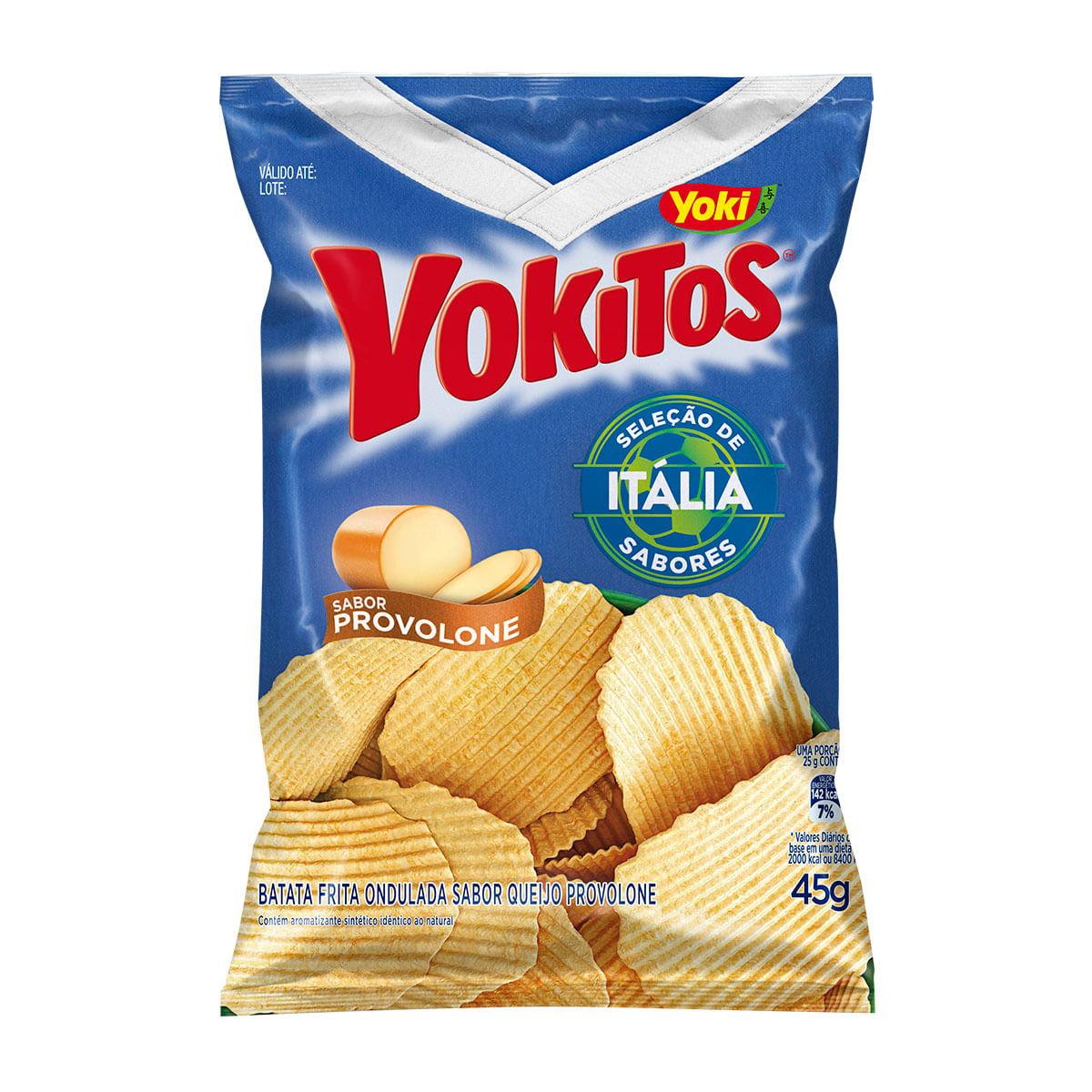 Batata Frita Yokitos Sabor Provolone 45g