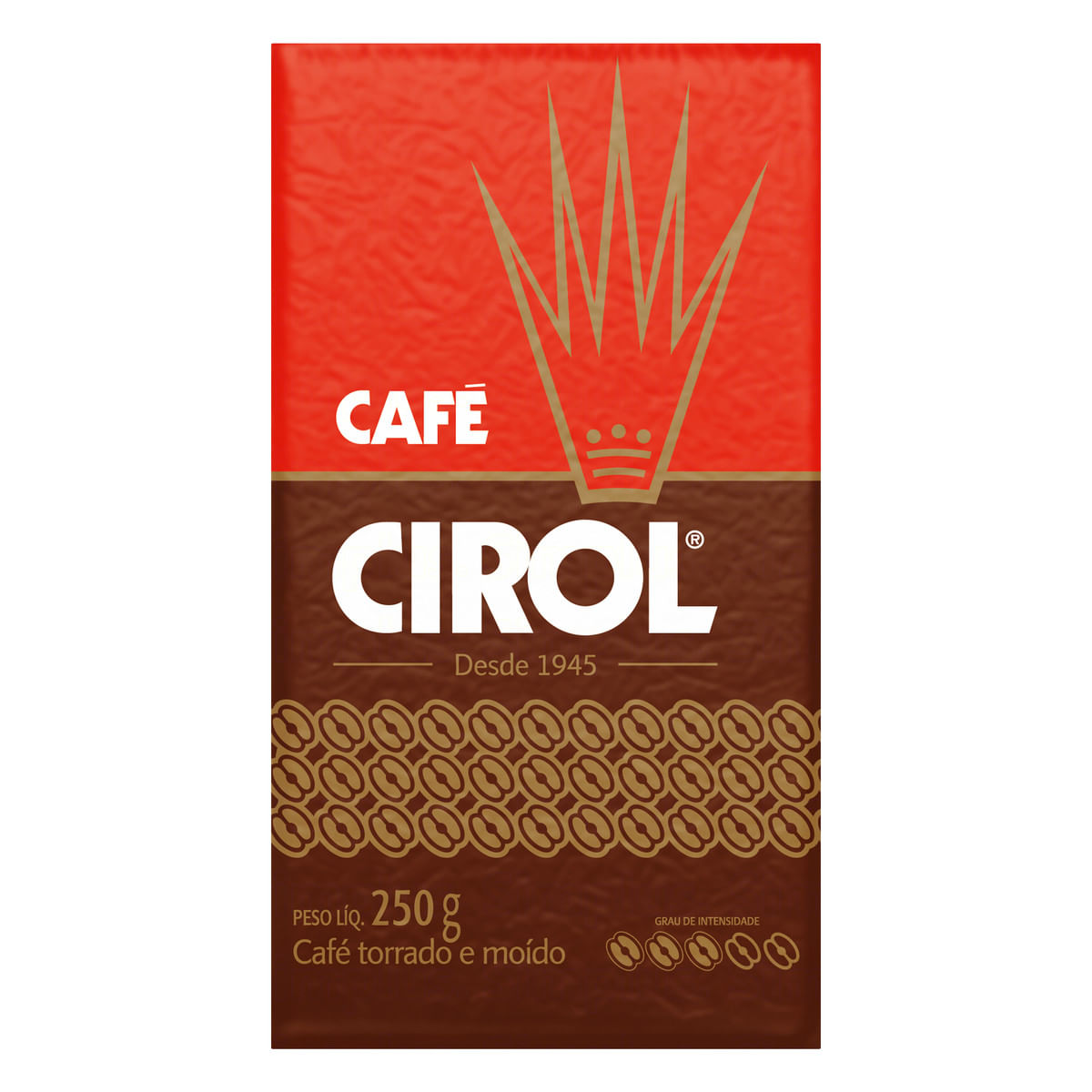 Café Torrado e Moído a Vácuo Cirol 250 g