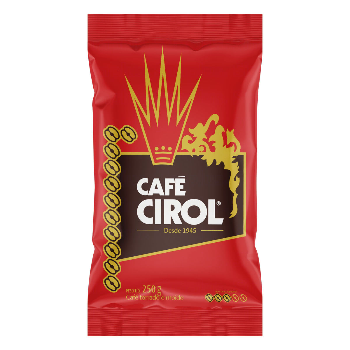 Café Torrado e Moído Cirol 250 g