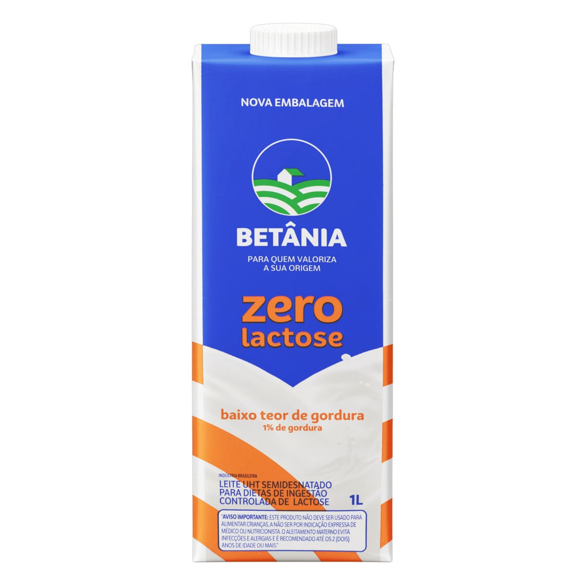 Leite UHT Betânia Zero Lactose 1 L