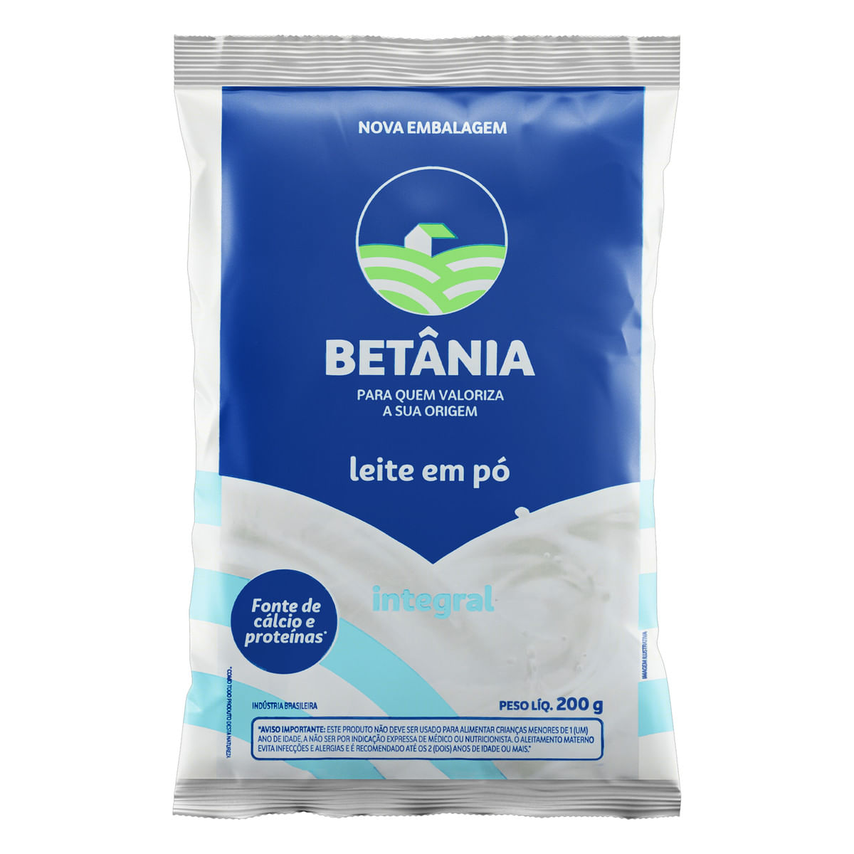 Leite em Pó Instantâneo Betânia 200 g