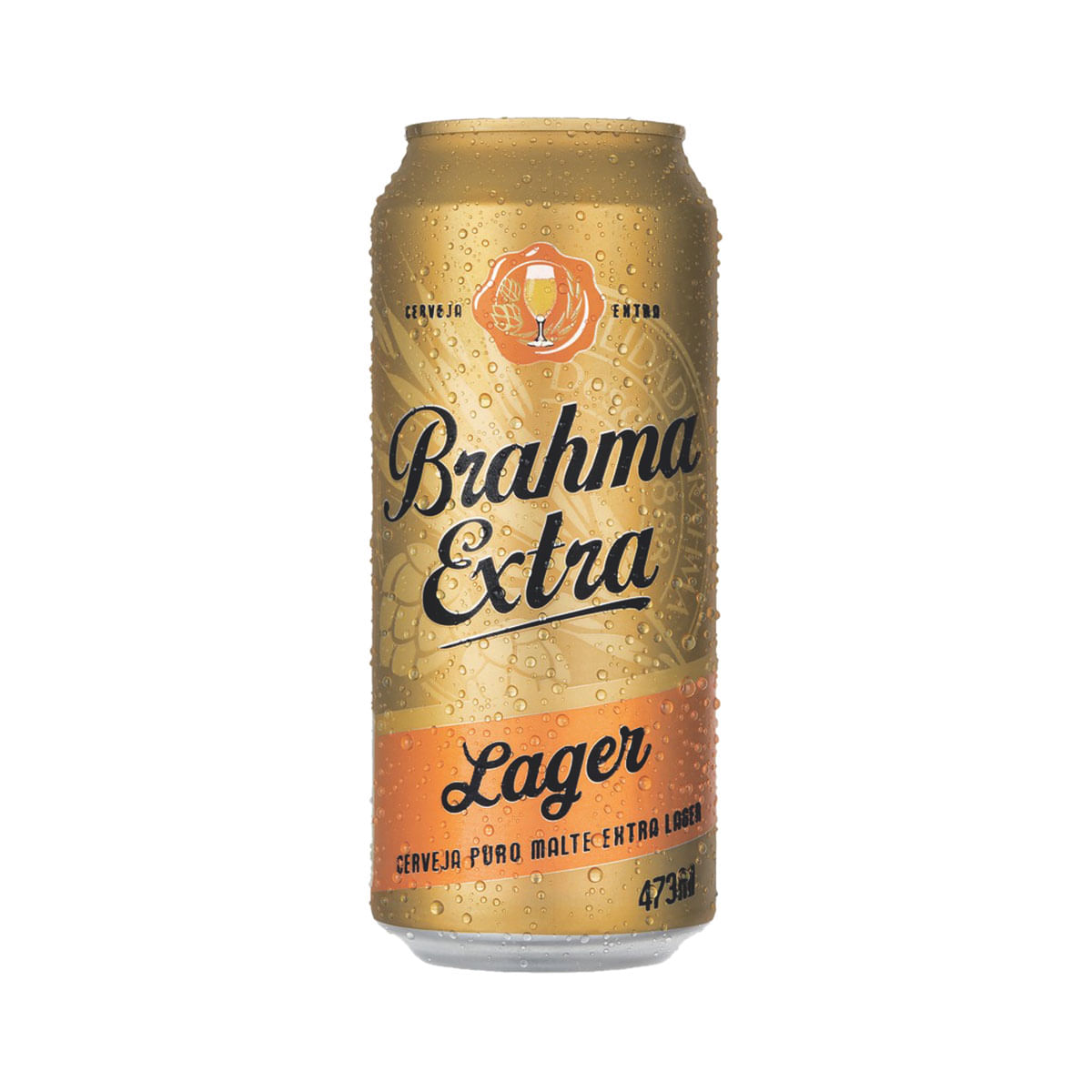 Cerveja Brahma Extra Lager Puro Malte 473ml Lata