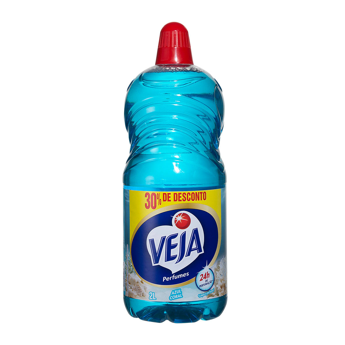 Limpa Piso Veja Perfumes Azul Coral 2 Litros