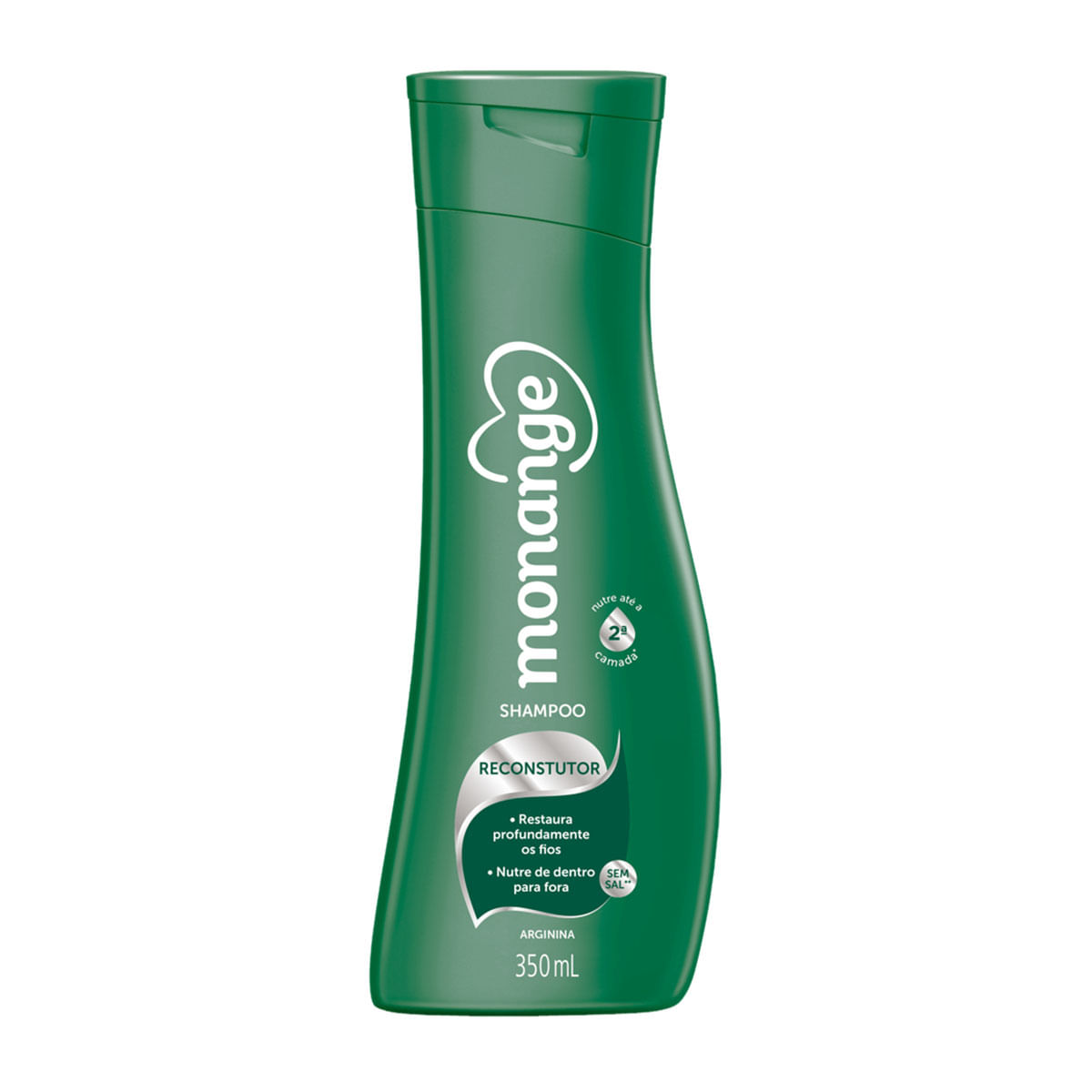 Shampoo Monange Reconstrutor com Arginina sem Sal 350ml