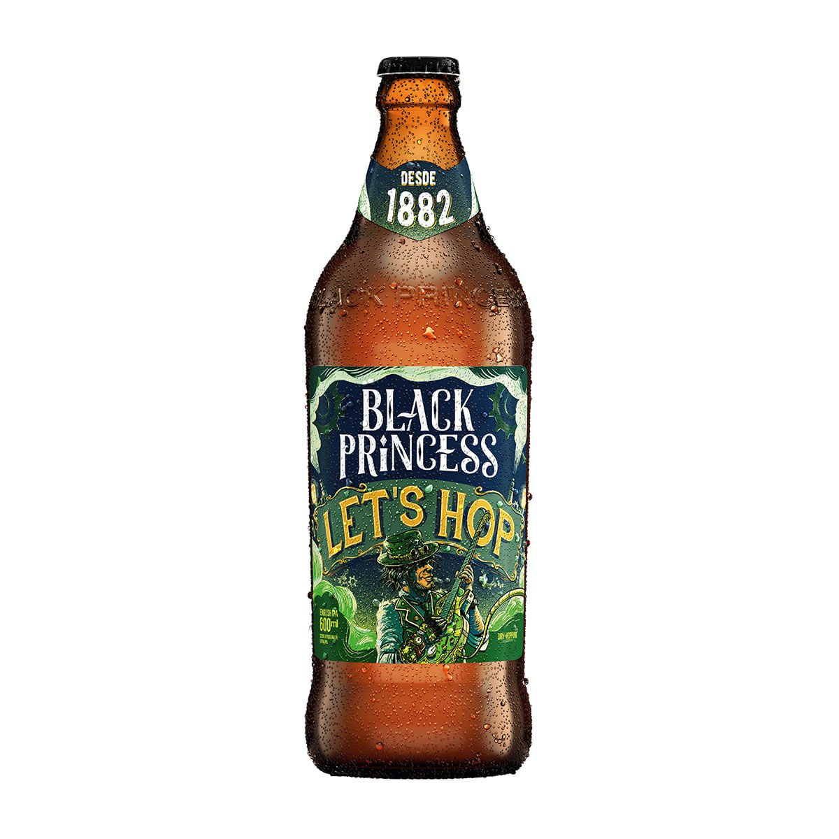 Cerveja Black Princess Let&apos;s Hop Pale Ale 600ml