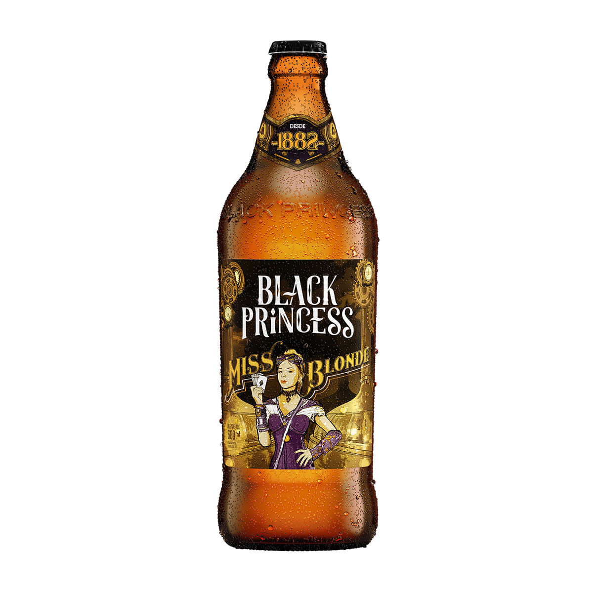 Cerveja Black Princess Miss Blonde Blond Ale 600ml