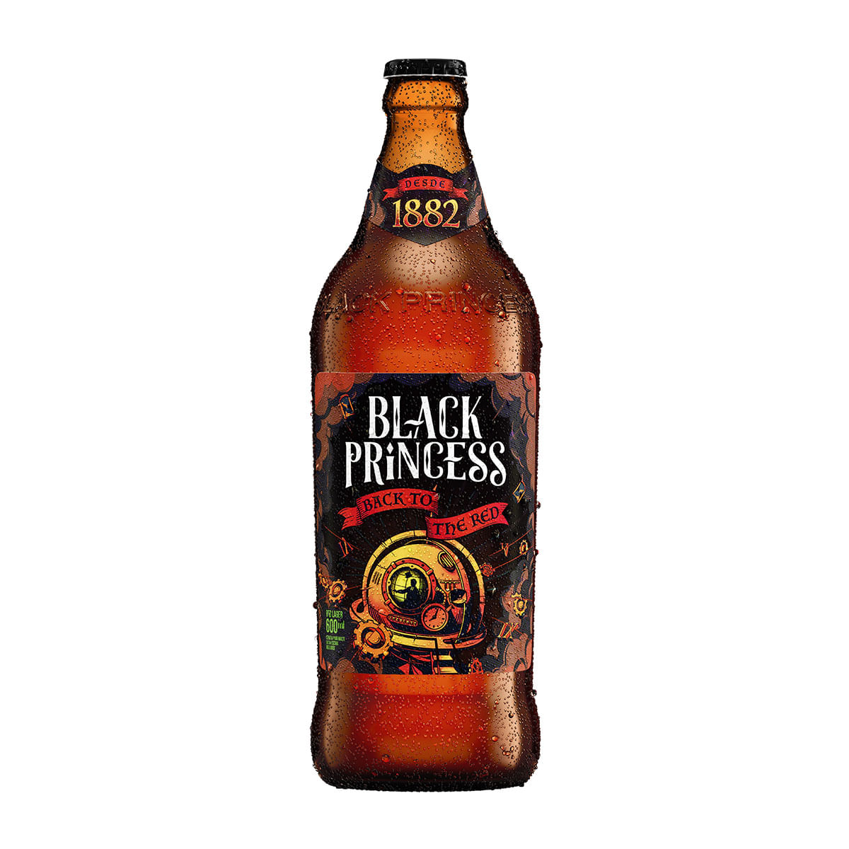 Cerveja Black Princess Back To The Red Vienna Lager 600ml