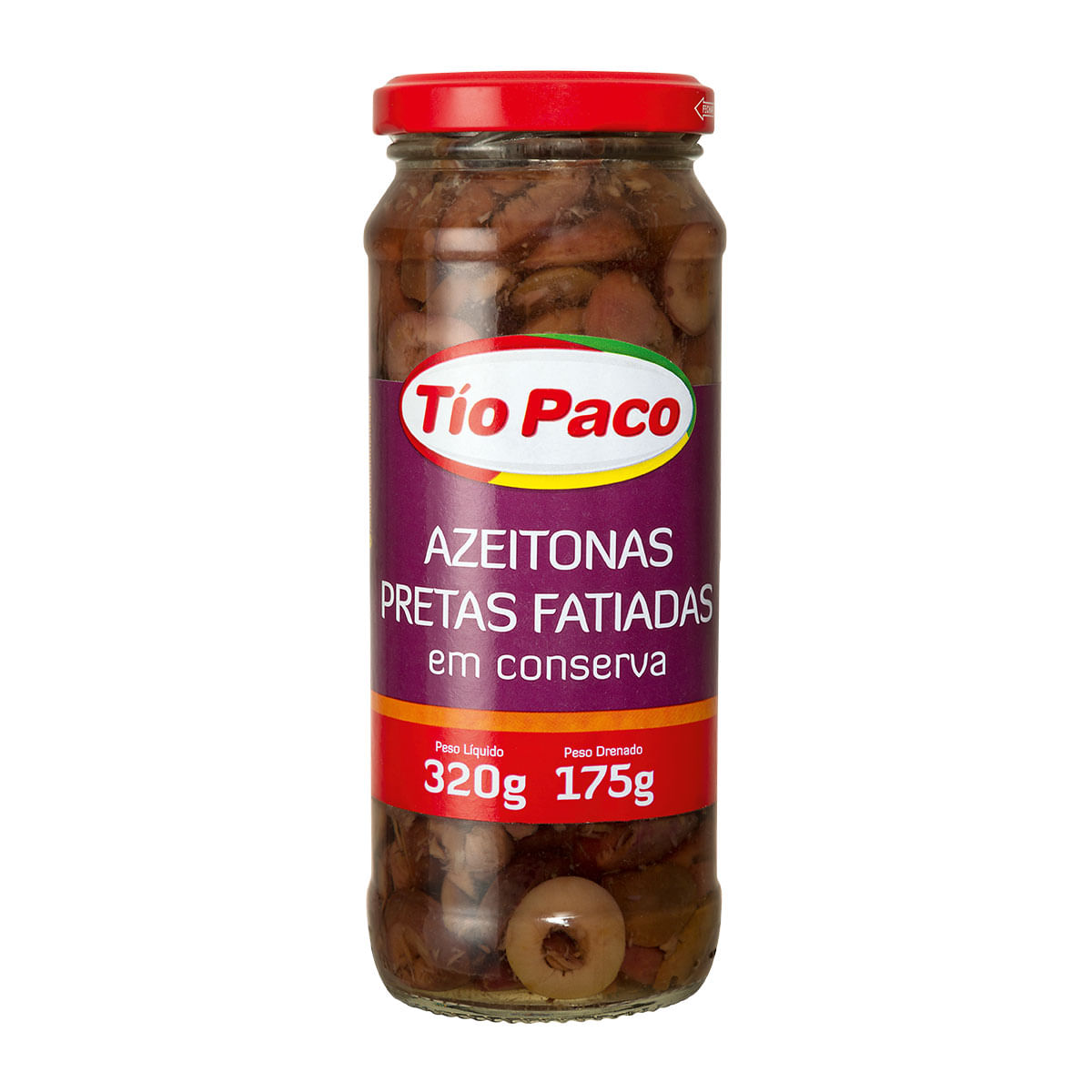 Azeitona Preta Fatiada Tío Paco 175g