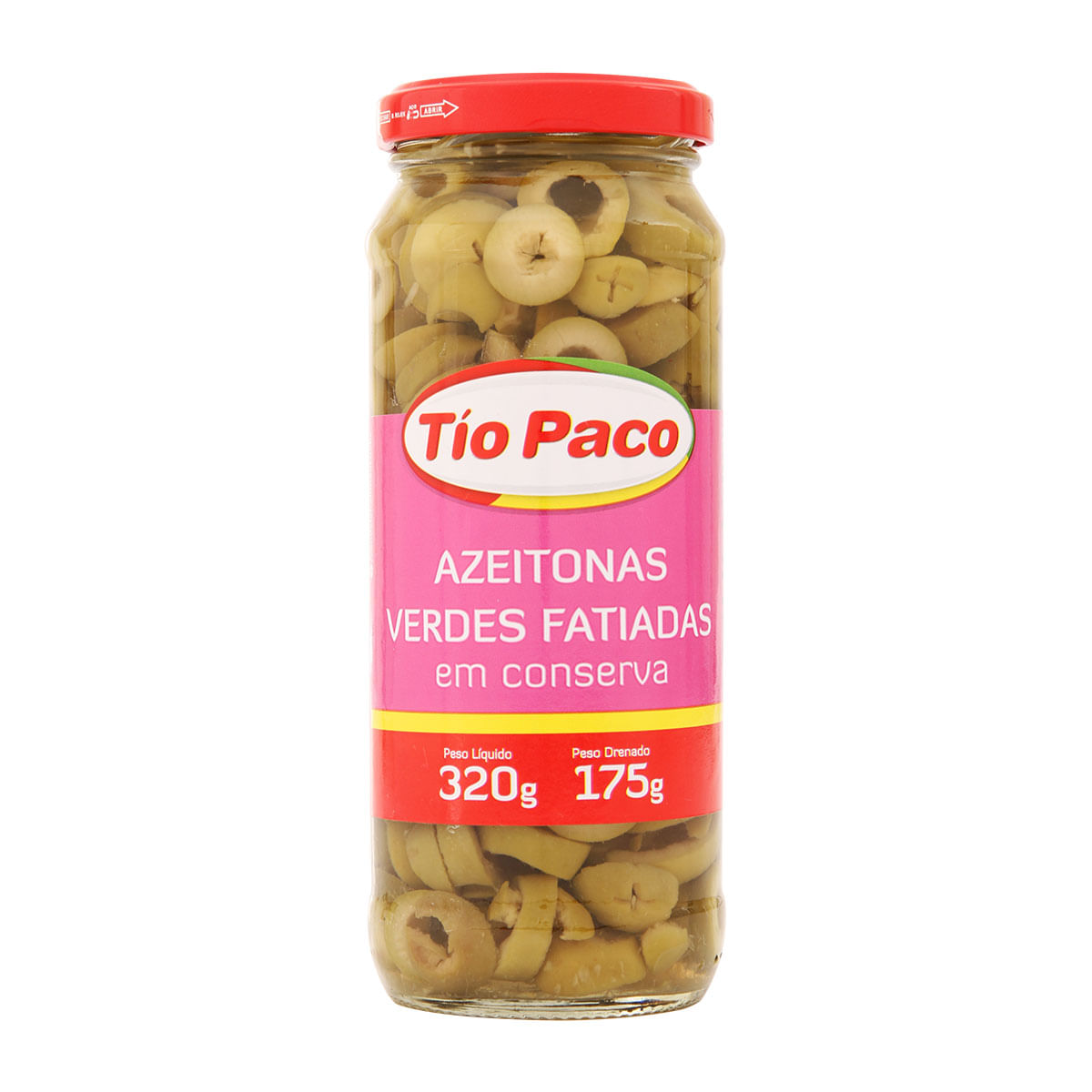 Azeitona Verde Fatiada Tio Paco 175g