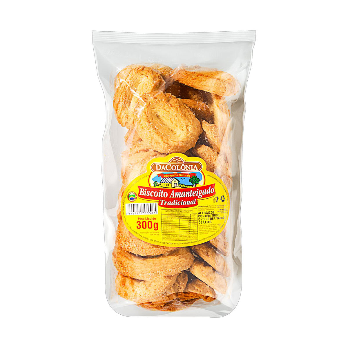 Biscoito Amanteigado DaColônia 300g