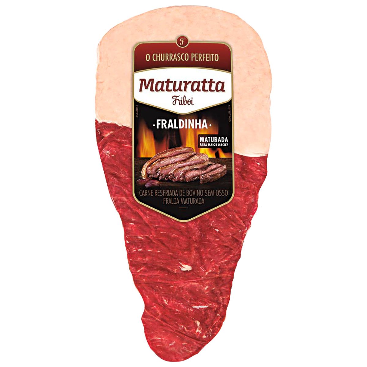 Peça de Fraldinha Bovina Resfriado Maturatta 1,1 Kg