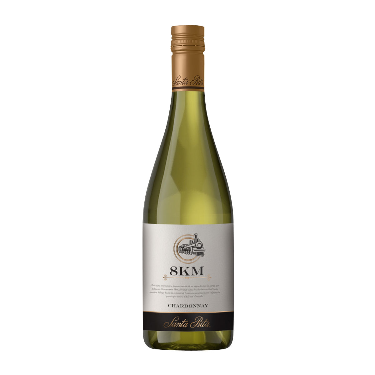 Vinho Branco 8Km Chardonnay 750ml