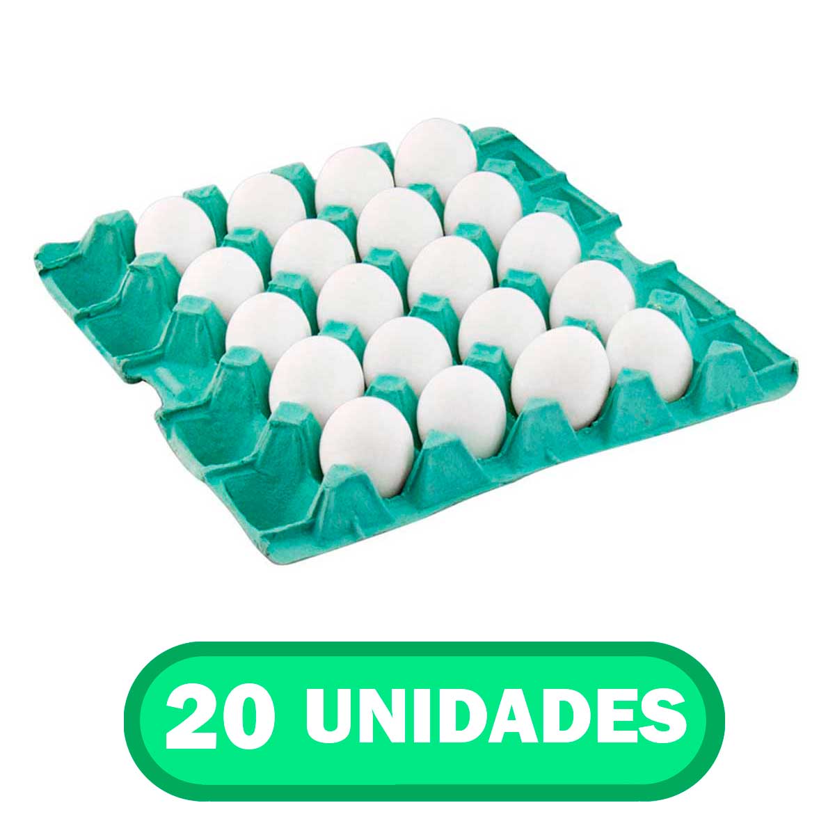 Ovos Brancos Carrefour 20 Unidades