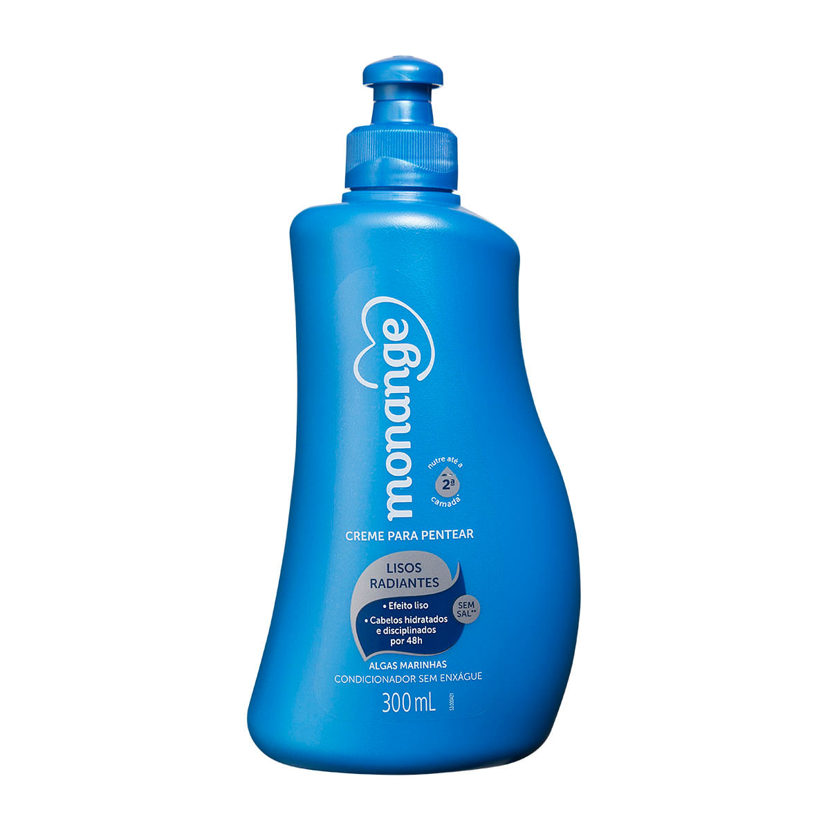 Creme de Pentear Monange Lisos Radiantes com Algas Marinhas 300ml