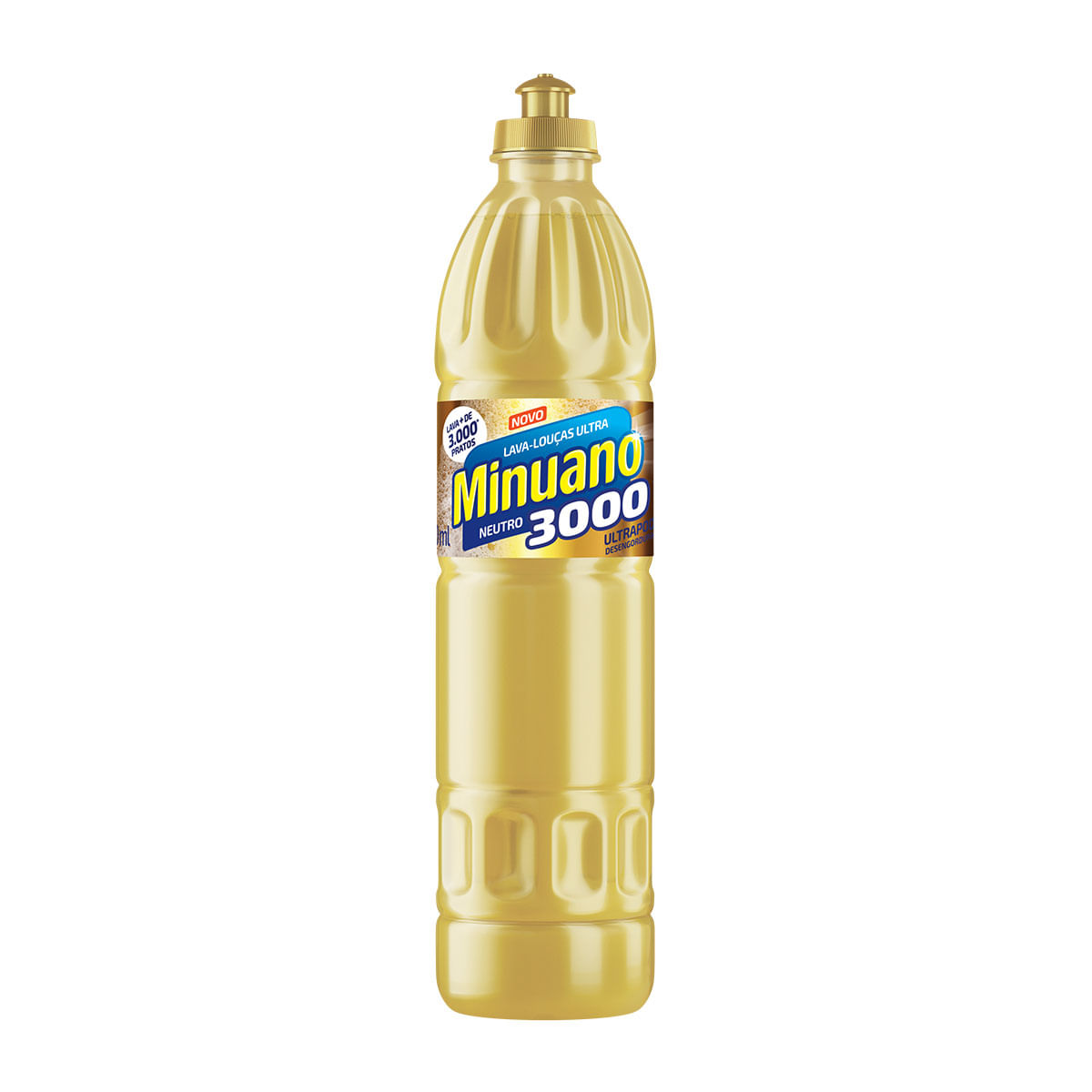 Detergente Líquido Minuano Fresh 3000 500ml