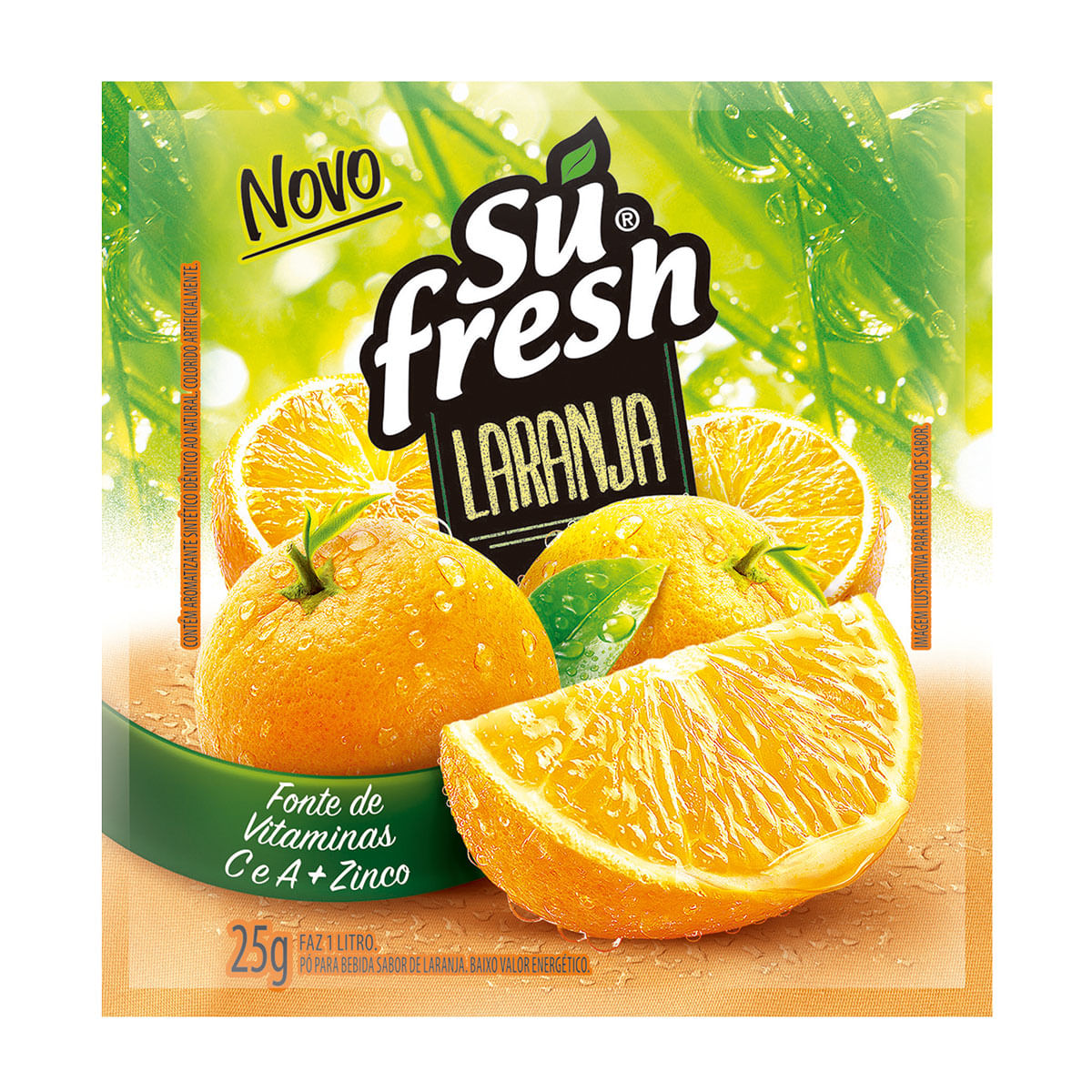 Refresco de Laranja Sufresh 25g