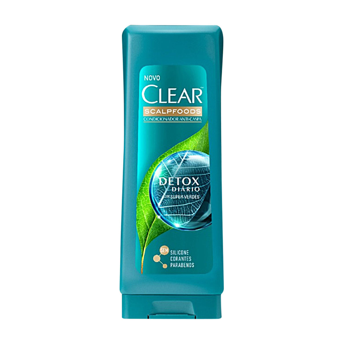 Condicionador Anticaspa Clear Detox Diário 200ml