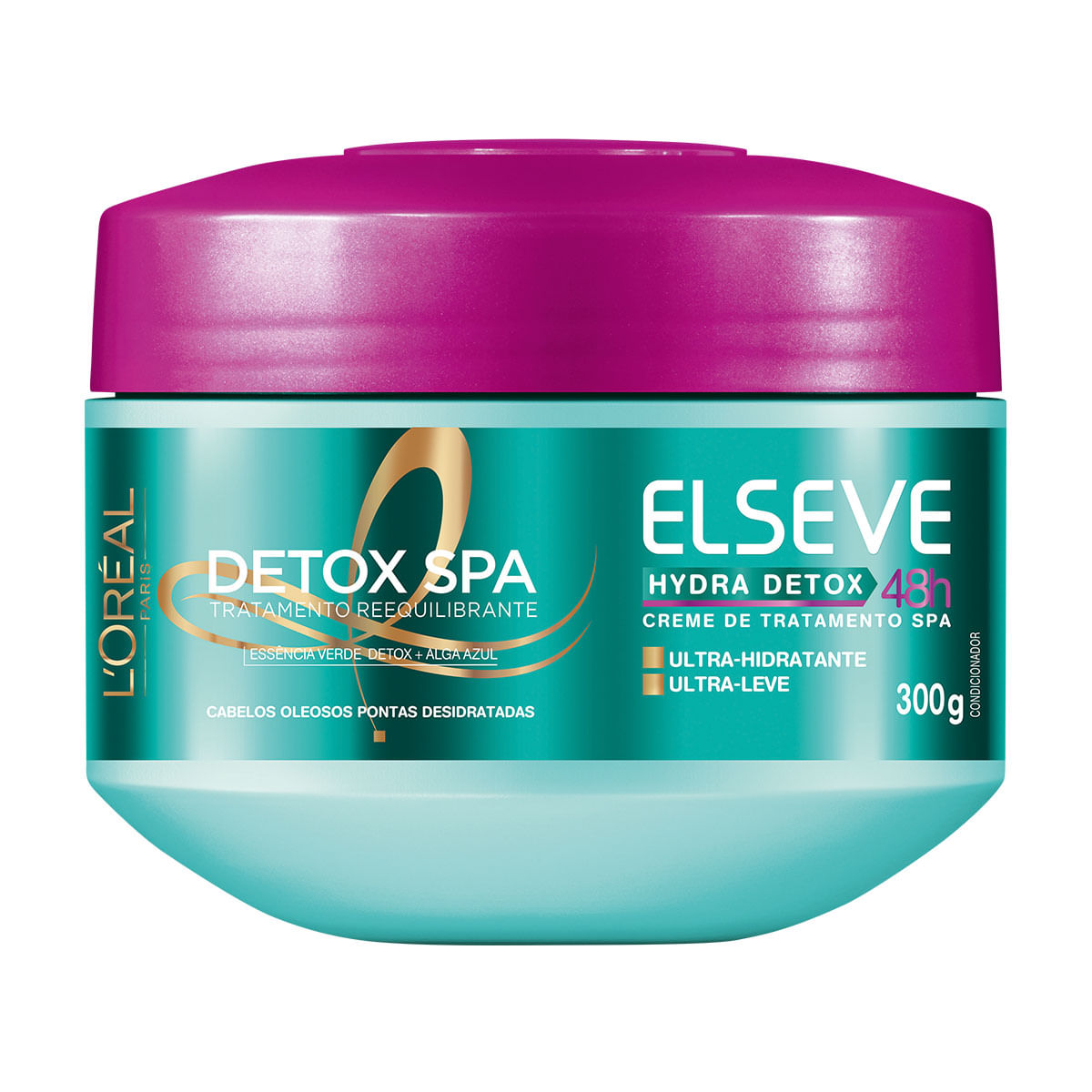 Creme de Tratamento Elseve Hydra Detox 300g