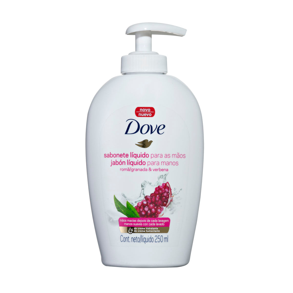 Sabonete Líquido para as Mãos Dove Romã &amp; Verbena 250ml