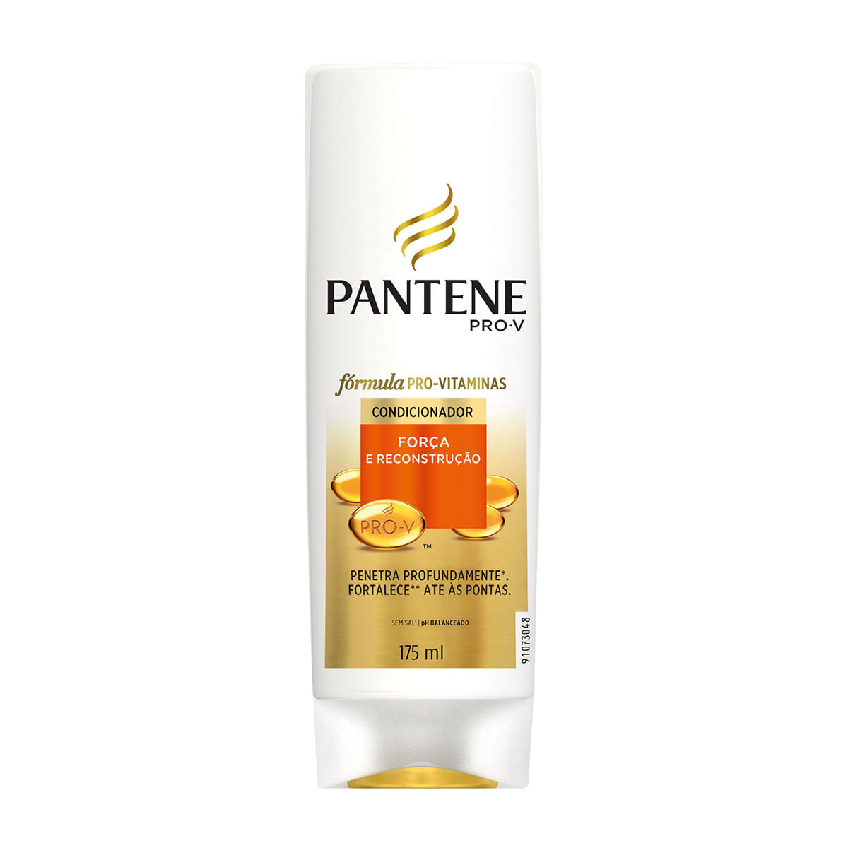 Condicionador Pantene Força e Reconstrução sem Sal 175ml