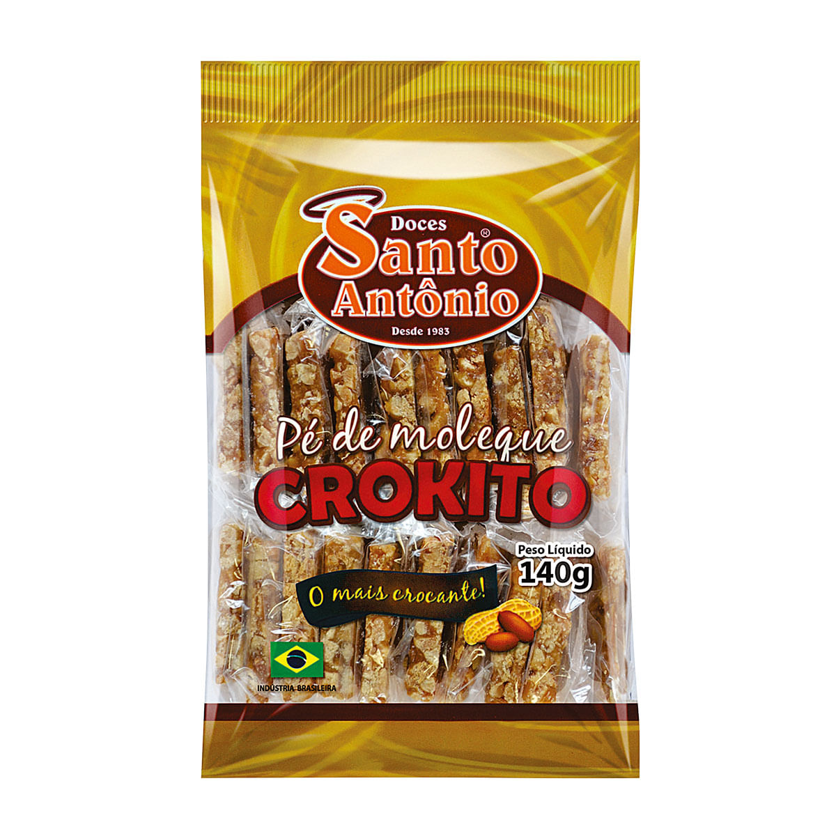 Pé de Moleque Santo Antônio Crokito 140g