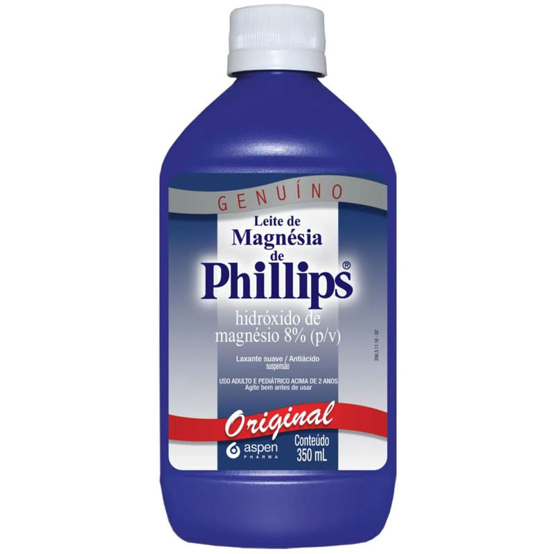 Leite de Magnésia Phillips 350 ml