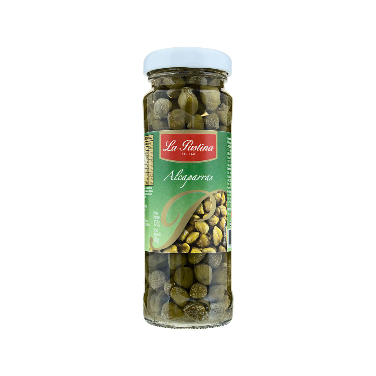 Alcaparra Espanhola em Conserva La Pastina 60g