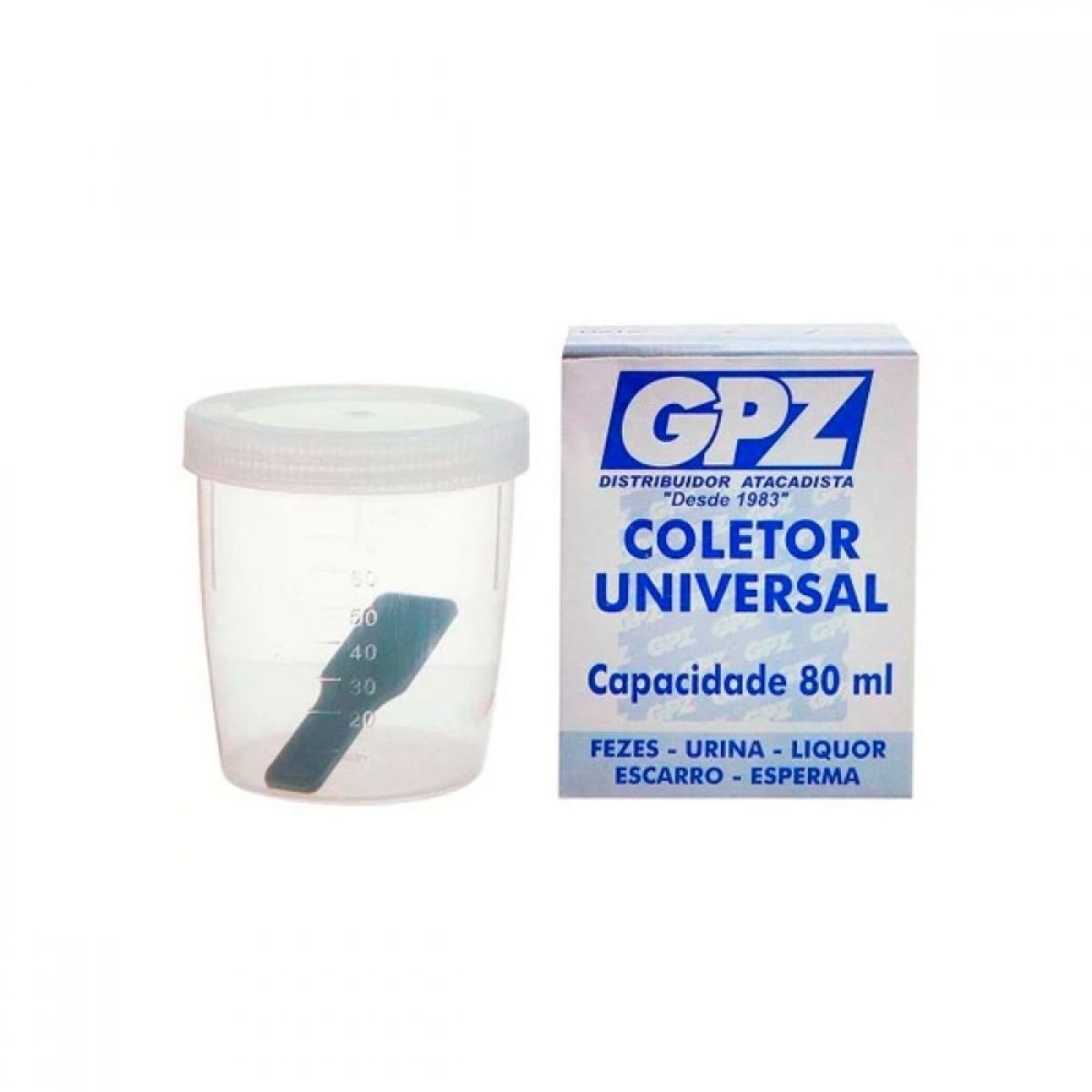 Coletor Universal GPZ 80 ml