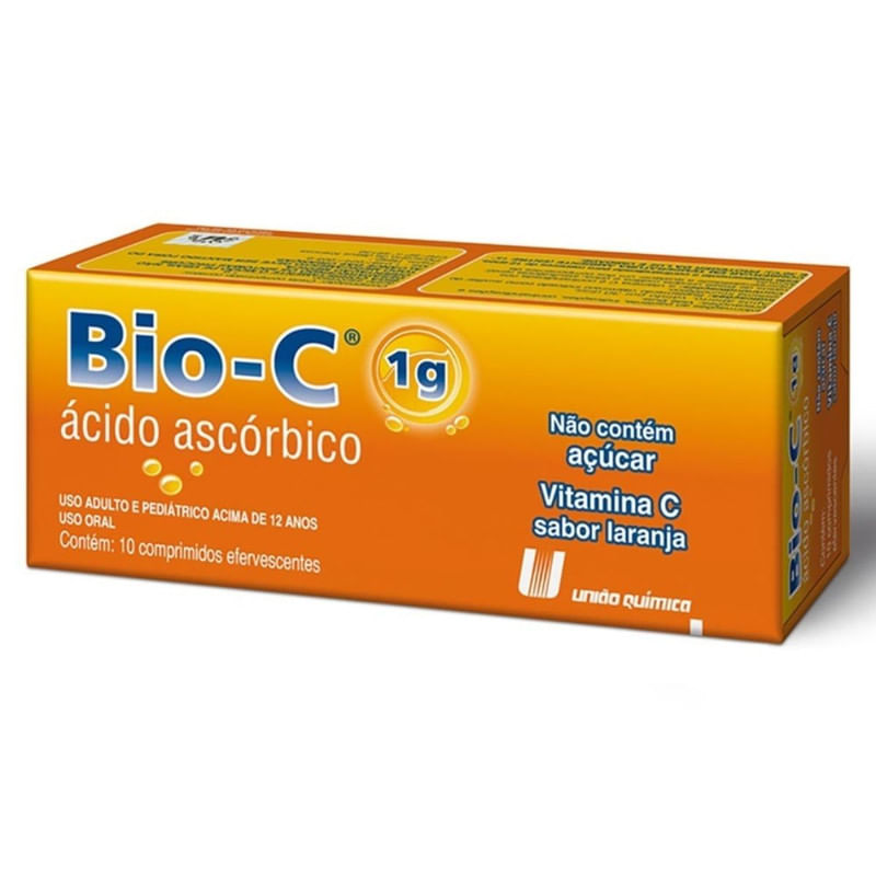 Vitamina C Bio-C com 10 Comprimidos Efervescentes