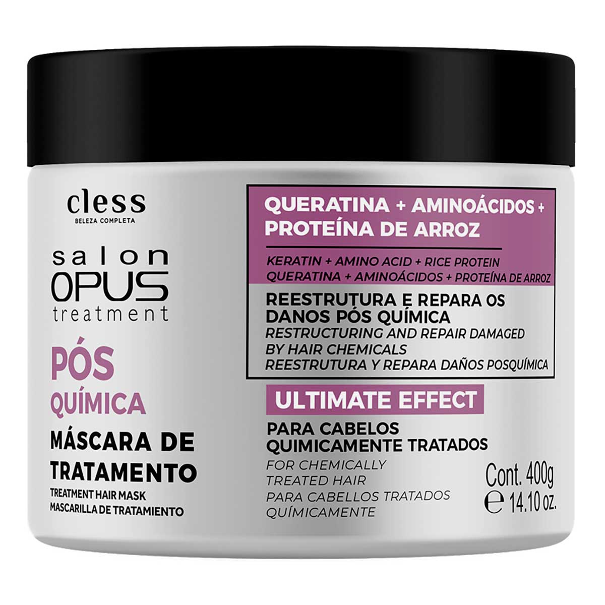 Máscara de Tratamento Salon Opus Pós Química 400g