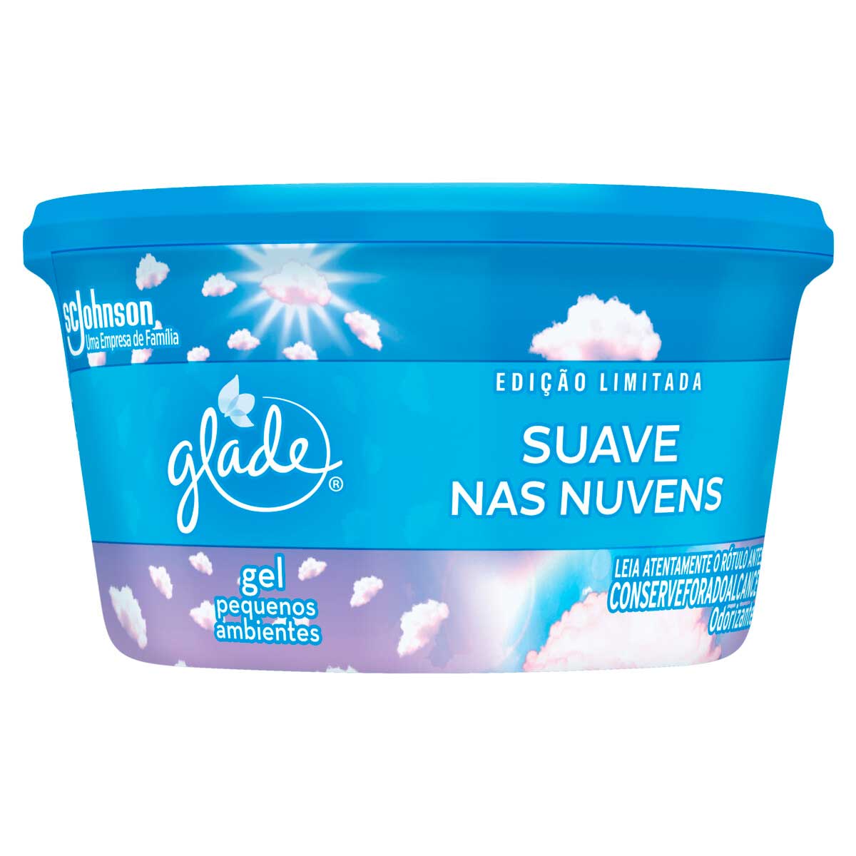 Odorizador de Ambiente Glade Suave nas Nuvens 70g