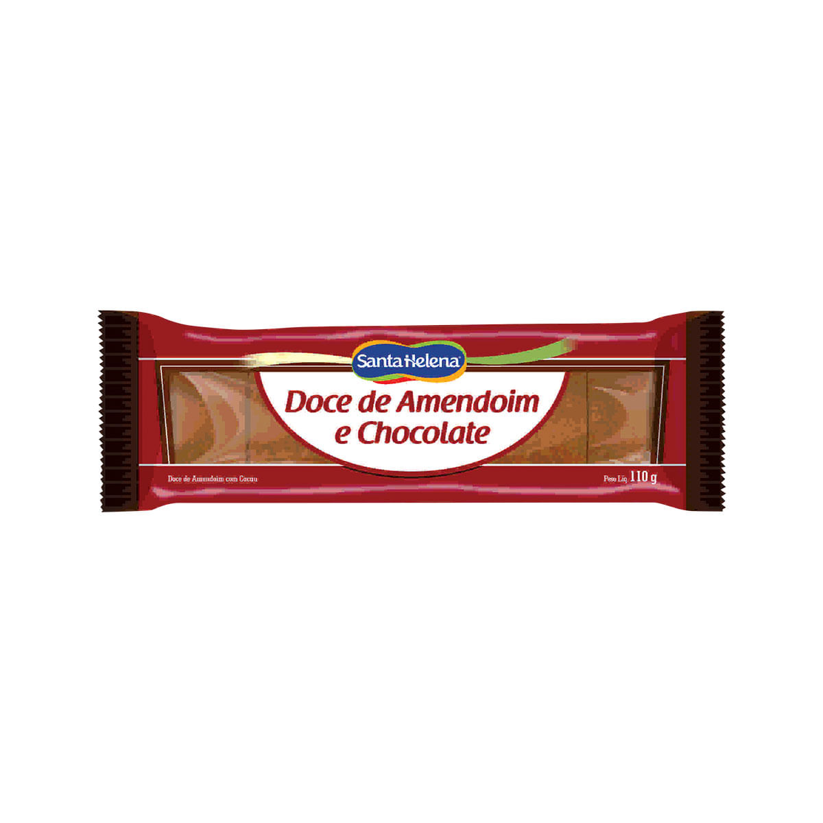 Doce de Amendoim com Chocolate Santa Helena 110g