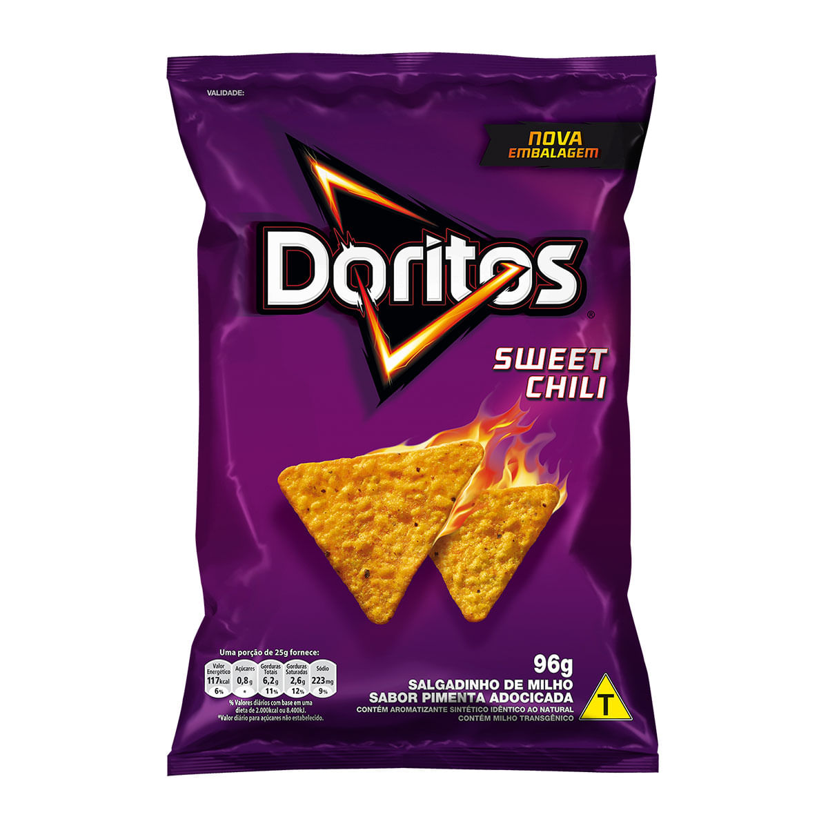 Salgadinho Doritos Sweet Chilli Elma Chips 96g