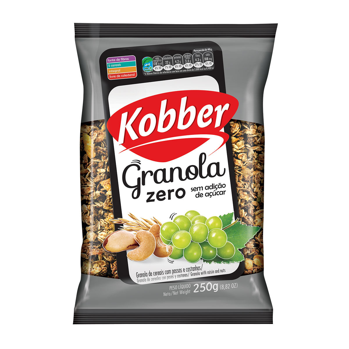 Granola Kobber Zero 250g