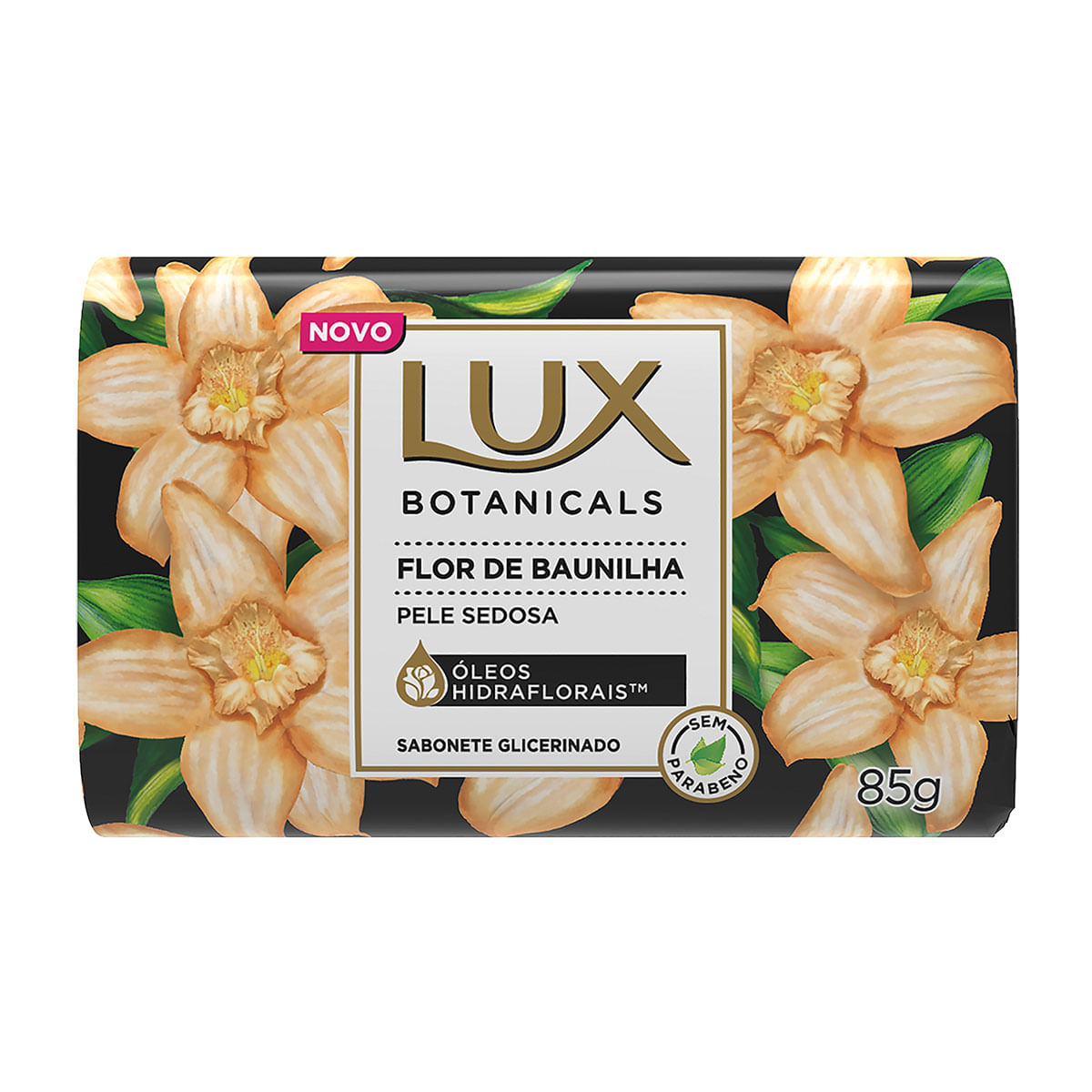 Sabonete em Barra Corporal Lux Botanicals Flor de Baunilha 85g