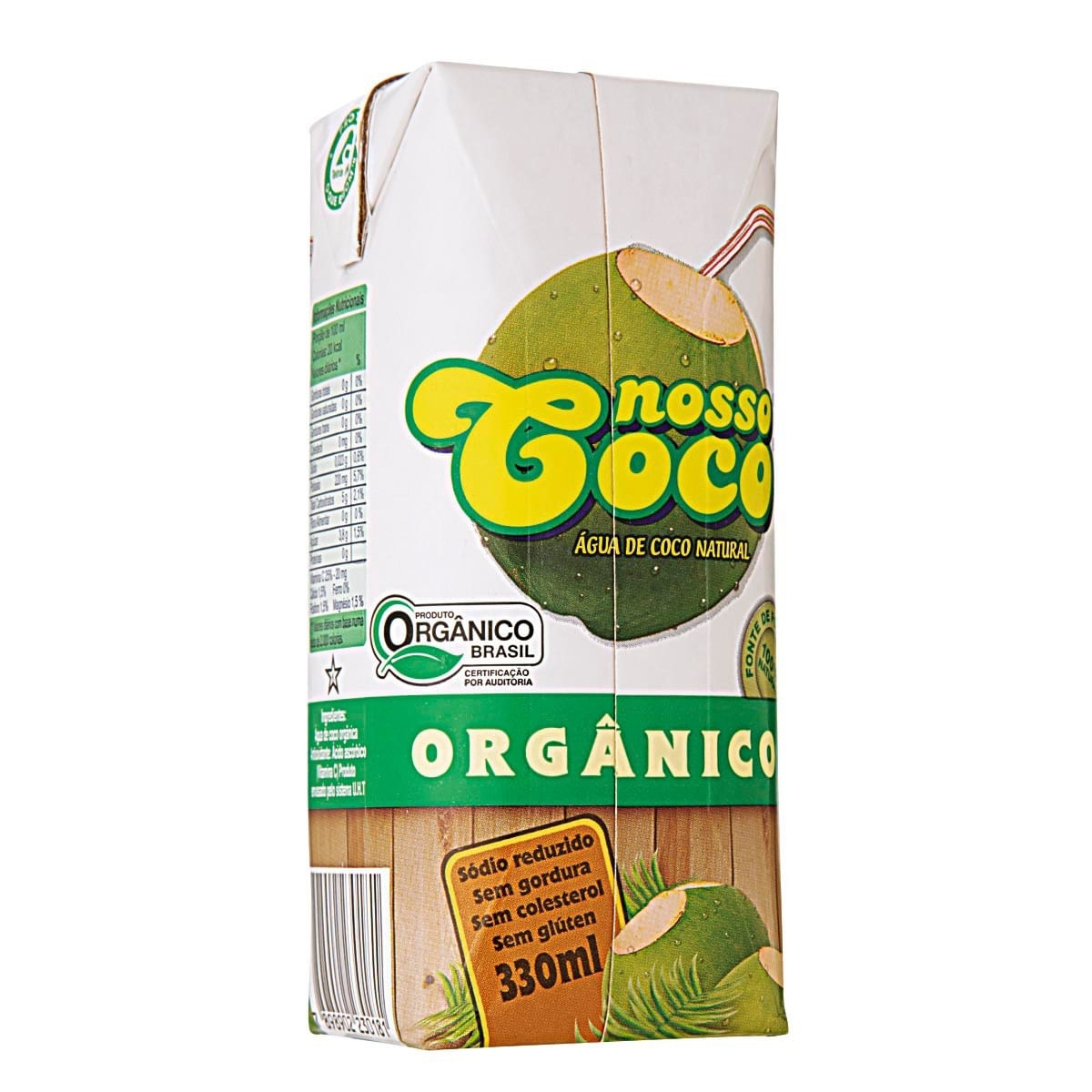 Água de Coco Orgânico Nosso Coco 330ml