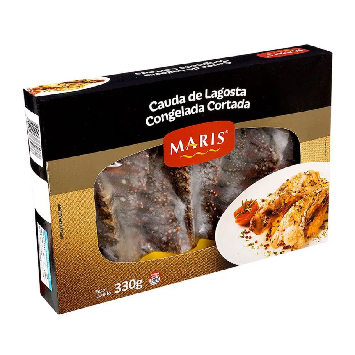 Cauda de Lagosta Cortada Congelada Maris 330 g