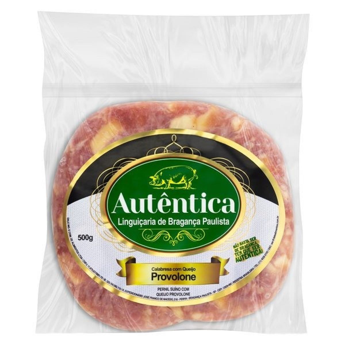 Linguiça de Pernil com Provolone Autêntica 500 g