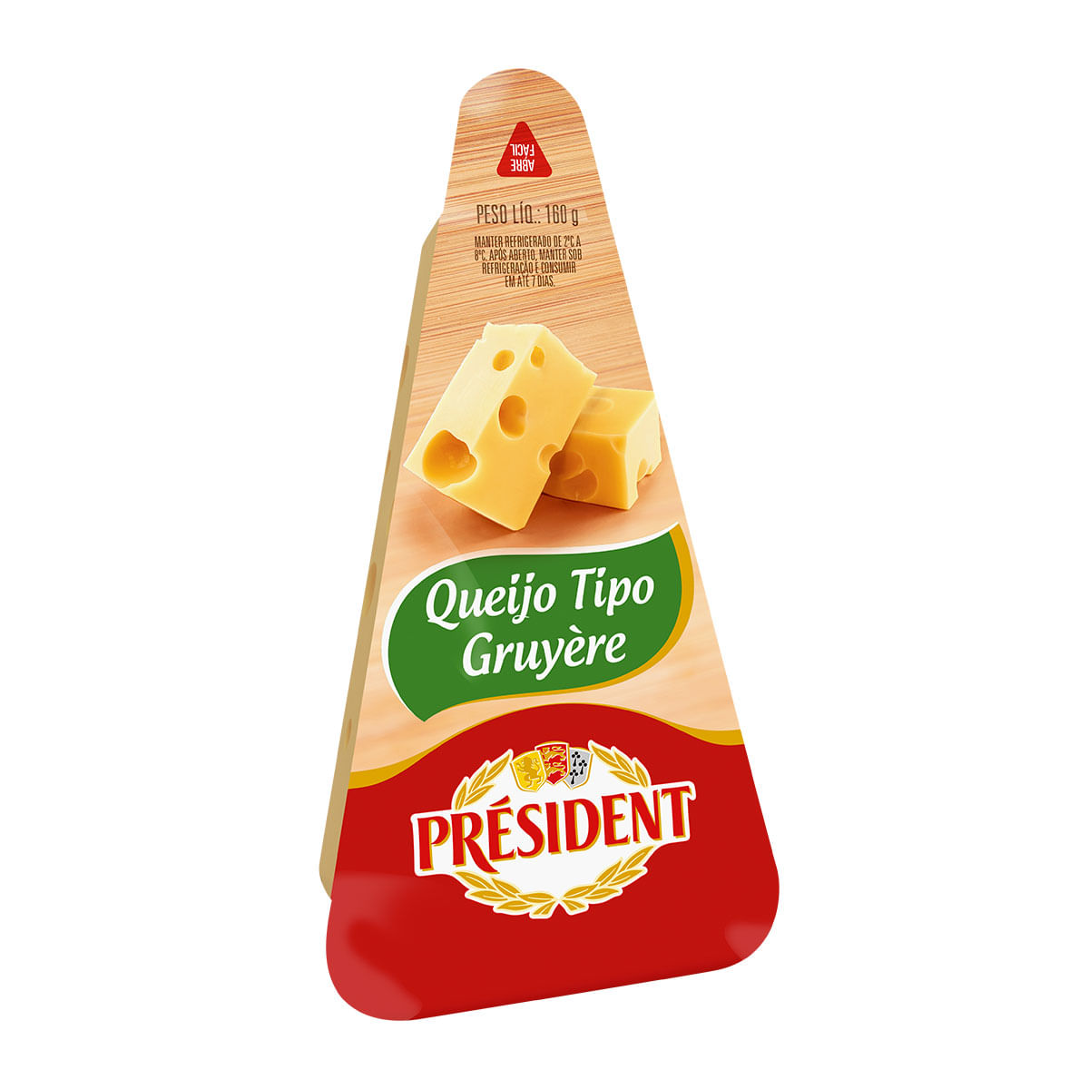 Queijo Gruyere President 160g