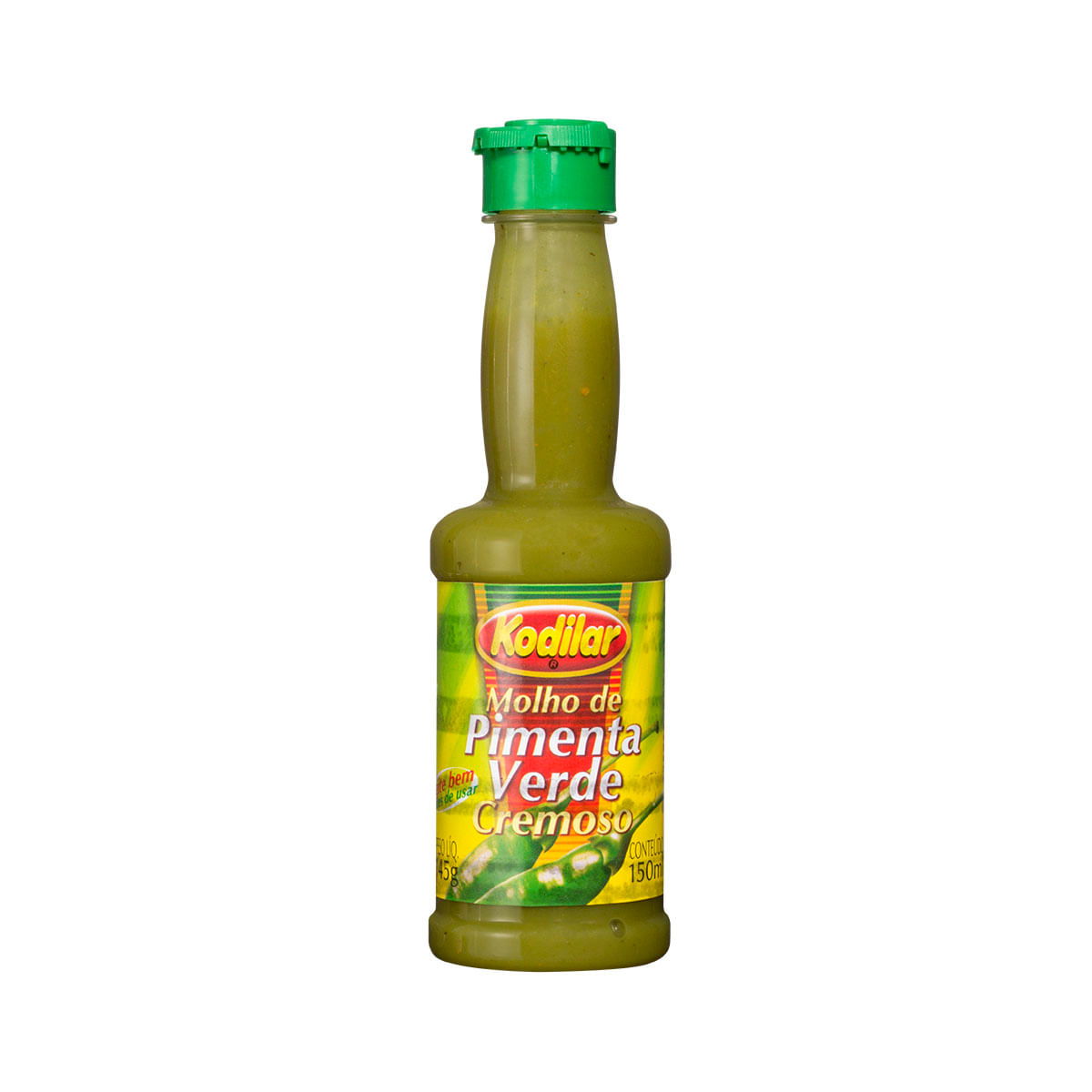 Molho de Pimenta Verde Cremoso Kodilar 150ml