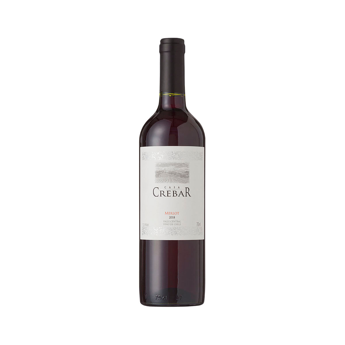 Vinho Tinto Chileno Merlot Casa Crebar - 750 ml